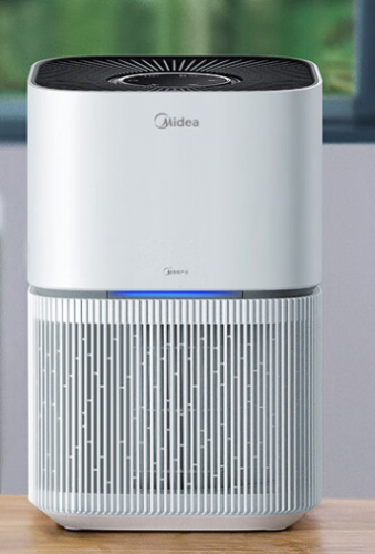 美的（Midea）【小巧速凈】凈離子強效除菌 空氣凈化器除甲醛顆粒物 除異味輕音智能空氣凈化器KJ200G-Z1